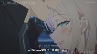 A student want hard sex (HENTAI)