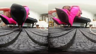 3DVR180 ERER and his friends' boots and high-heeled sandals rule the dwarves