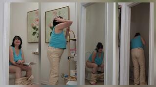 2 Pack Of Toilet Clips Peeing Dumping Chatting