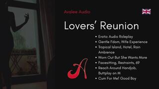 Lovers Reunion | Avalee Audio | Gentle Fdom | Wife Experience | 69 | Anal Play on M | Handjob | Immersive Erotic Audio for Submissive Men