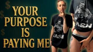 Your Purpose Is Paying Me