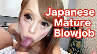115. Japanese Married MILF Blowjob