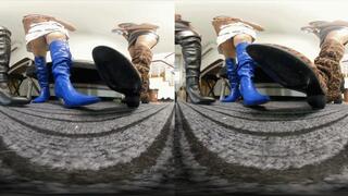 3DVR180 NEW The giant Boots rule the Dwarves