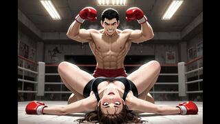 Mixed Boxing Confessions #28: My Surrender to the Ring's Ruthless King