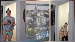 Peeing Chatting With You Abt Madison And Dumping while Doing It Burping too