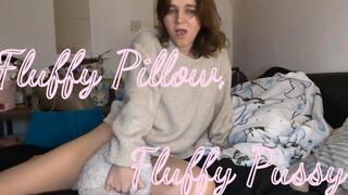 Fluffy Pillow, Fluffy Pussy - Pillow Humping in Cosy Sweater