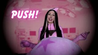 Sissy Breeder Is NOW In Labor!