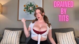 DRAINED BY TITS - Findom JOI by Sadistichoneyb Miss Honey with Femdom POV, Big Tits, Cock Tease, Orgasm Control & Money Fetish