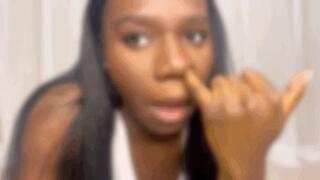 Nose picking, Spitting, Sneezing, and Nose blowing!