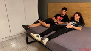 Cousins' Fart War Gone Wild: Bondage & Brutal Facesitting Revenge!