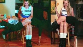 "Spanked by a Cheerleader" Pt 2 (Two Cams | Full Upper-Left & Straight Front Angles) [mov]