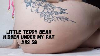 Little teddy bear hidden under my fat ass 58