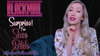 Blackmail Surprise! For Shoe Bitch