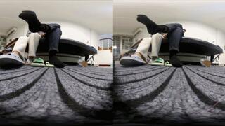 3DVR180 Tony Martina socks smelly feet crush dwarfs