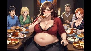 BBW SSBBW Confessions #3: Gluttonous Goddess's Thanksgiving Takeover