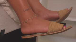 Morning Routine: Foot Model Edition. Feet POV.