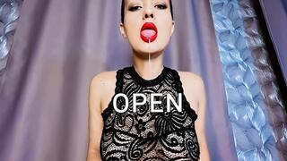 Cold Femdom JOI with Spit POV Control Cum Countdown