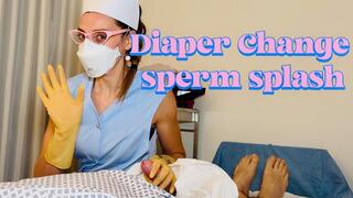 Diaper Change Sperm Splash (PHONE SIZE)