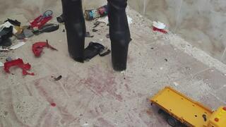 9 inch platform boots crush toys