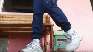 They are beautiful feet but with a very big smell on them (7)