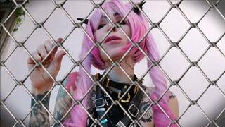 The feast of the gigantic demoness - demon , cosplay, POV , GIANTESS