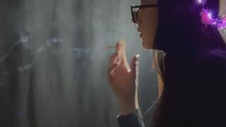 SEPTEMBER LIGHTED CROWN WITH NOSE BREATHS SMOKE