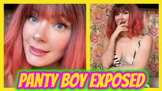 Panty Boy Exposed