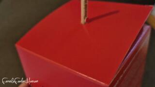 I caught him jerking off while snacking