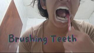 Brushing your teeth - 3 days without brushing