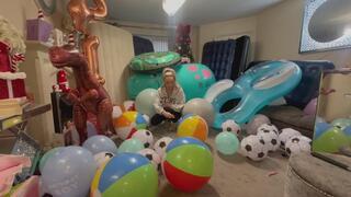 Balloon and Inflatable Mass Destruction