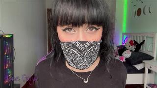 Testing gags with my bandanas + gagtalk