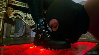 Monika Schmidt Dirty Shoe Soles Licking Giantess Boot Worship