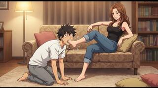 Foot Gagging Confessions #3: Confessions of Relentless Foot Gagging Domination