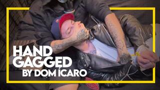 Tonny Handgagged by Dom Ícaro (1080p) Gay Bondage - Gay Domination - Tape Gagged - Leather - BDSM