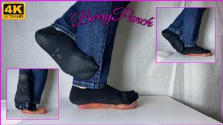 Dirty Artengo Socks Cock Trampling - Cock Crush - Sockjob - Foot Fetish - 4K