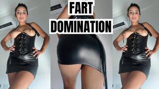 Fart domination: do you want to be my slave?
