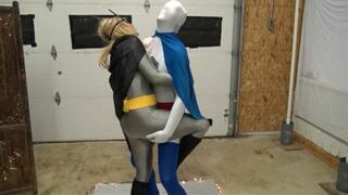 Electtrofying Bulge And Pulsating Pussy, Stuck Together In Their Cum Stained Spandex