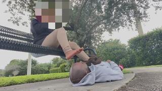 How To Get A Foot Bitch (Public Foot Stool)ft. @WGTFENT