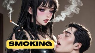 Smoking Cough Fetish: Ash in Your Mouth Now