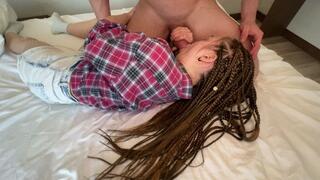 STEPSISTER ASKED FOR A MASSAGE