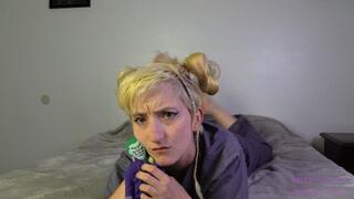 Patient Harley is sad