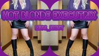 Hot Blonde Executrix