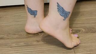 Shoe try on and Raspberry smash