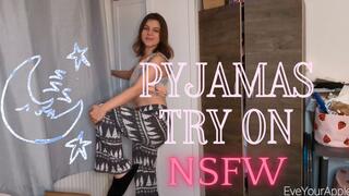 NSFW Pyjamas Try On (Autumn Winter)