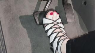 Evalynn highway driving in heels (alt view)