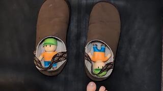 Human insoles for my slippers