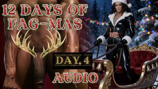 12 DAYS OF GAY-MAS AUDIO-DAY 4: Reindeer Games: Suck the Black Bull