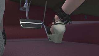 Chevy Caprice Cranking Template - Sara in Wedge Espadrilles 1080p