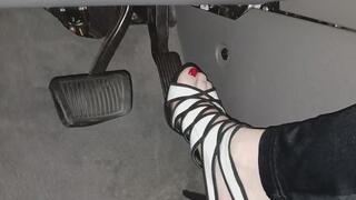 Evalynn Store Trip in Heels