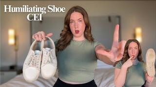 HUMILIATING SHOE CEI - Femdom CEI by Sadistichoneyb Miss Honey with Shoe Fetish, Cum Eating Instructions, Jerk Off Instructions and Verbal Humiliation.